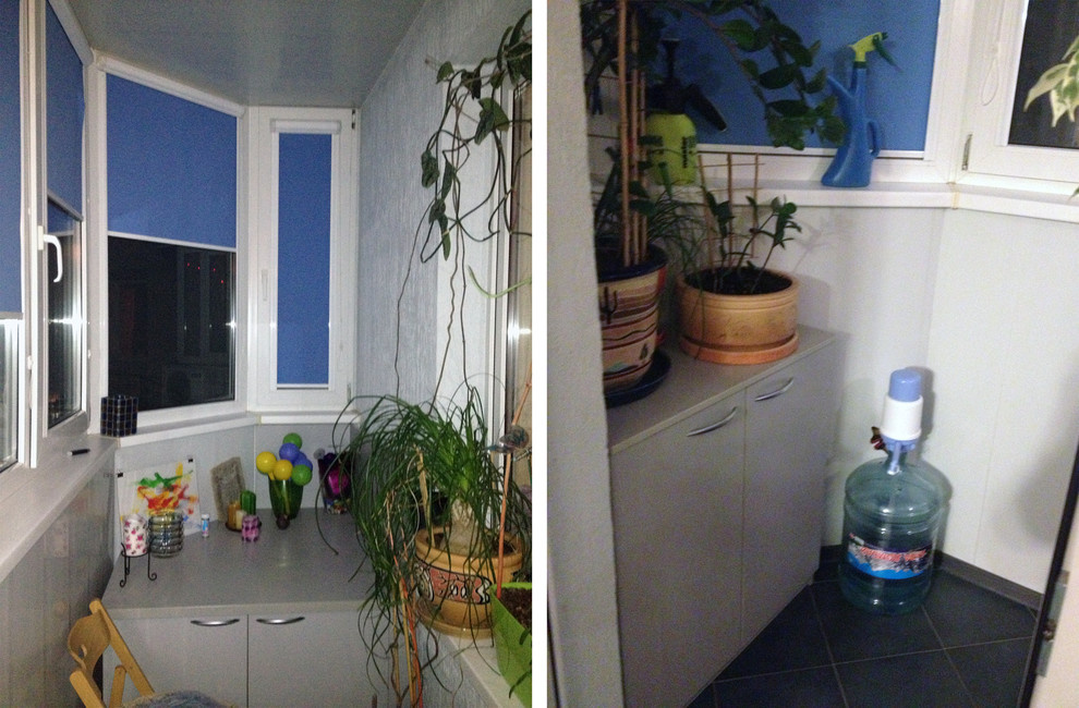 Балкон - ДО И ПОСЛЕ