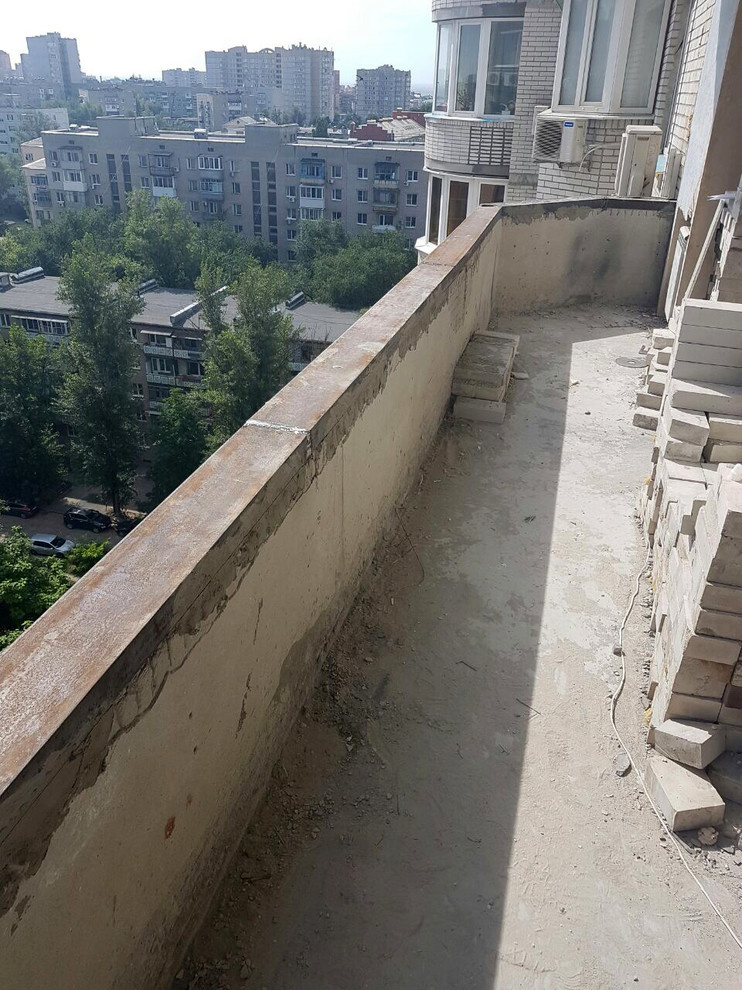 Балкон - ДО И ПОСЛЕ