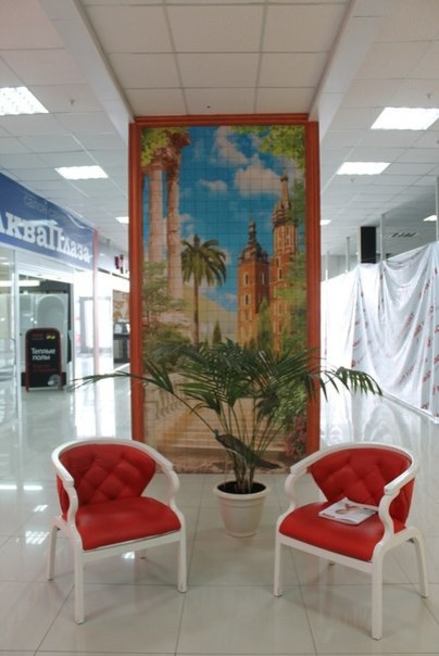 Панно на керамической плитке