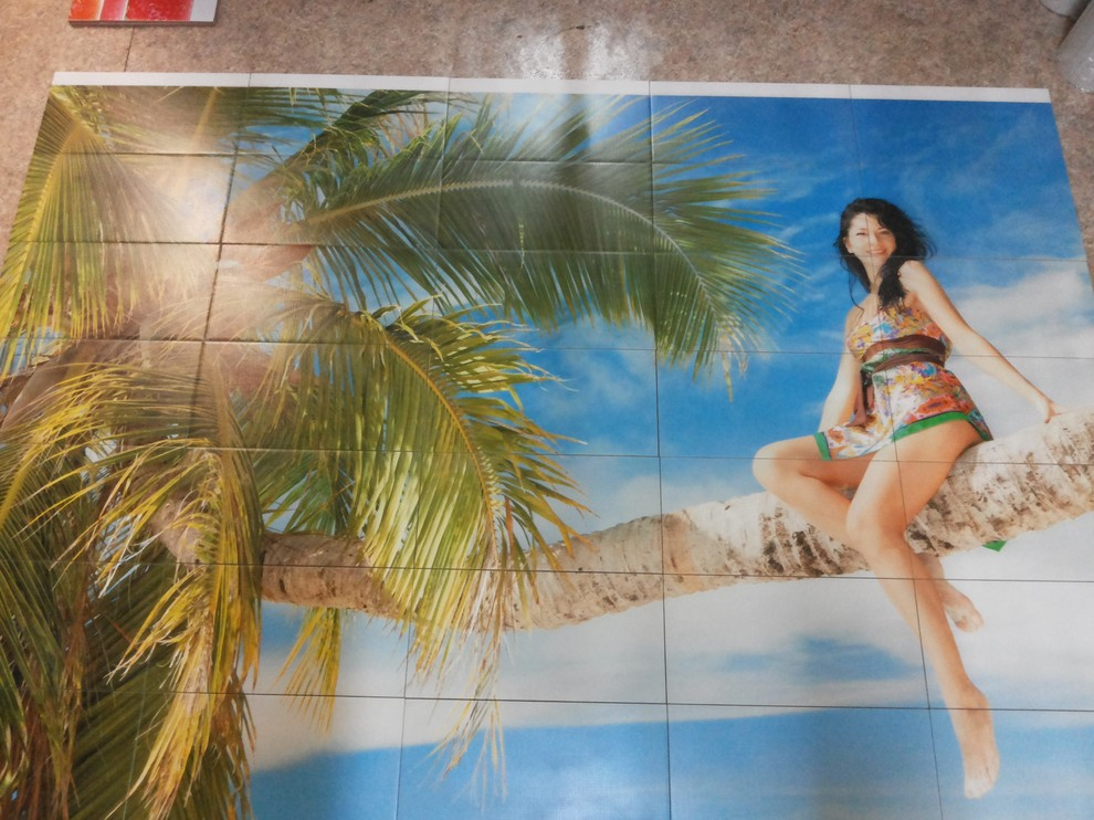 Панно на керамической плитке