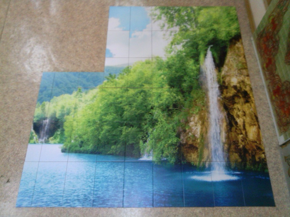 Панно на керамической плитке