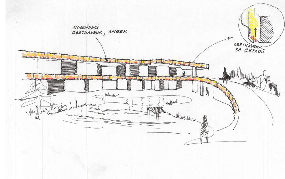 Особняк с плавной и уникальной архитектурой