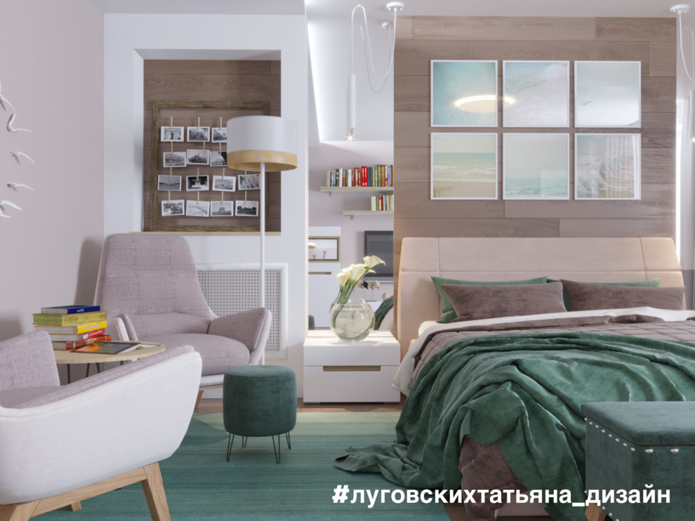 Дизайн спальни в частном дмое