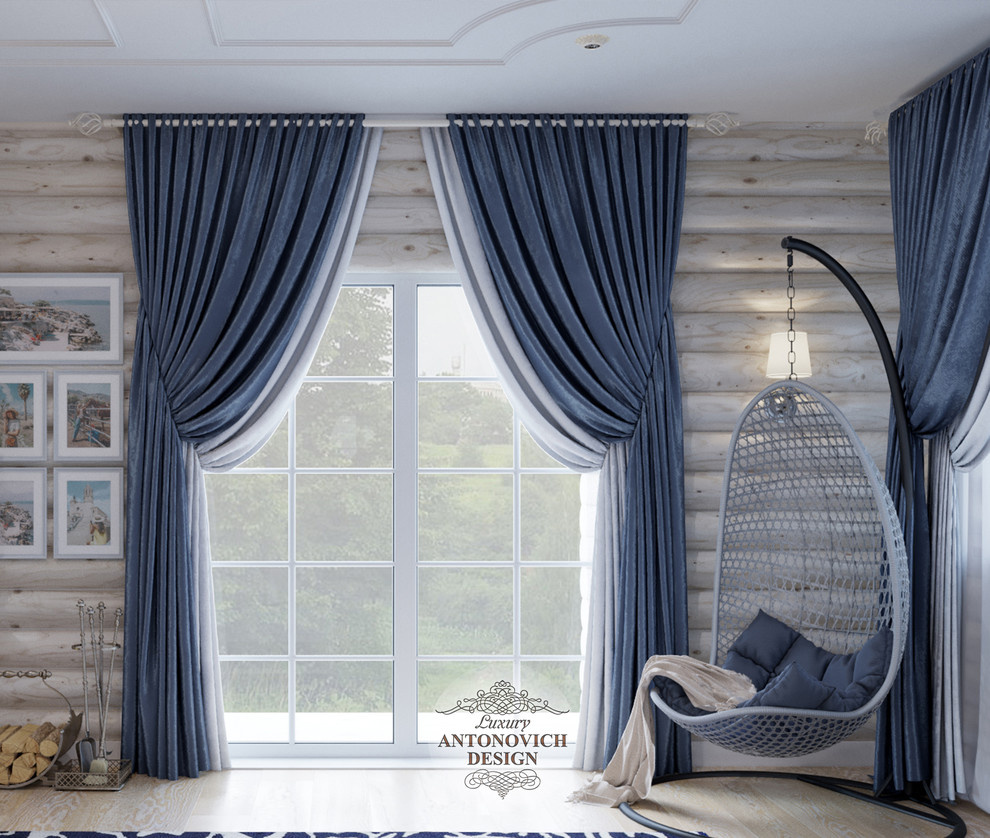 Элегантный дизайн гостиной в доме