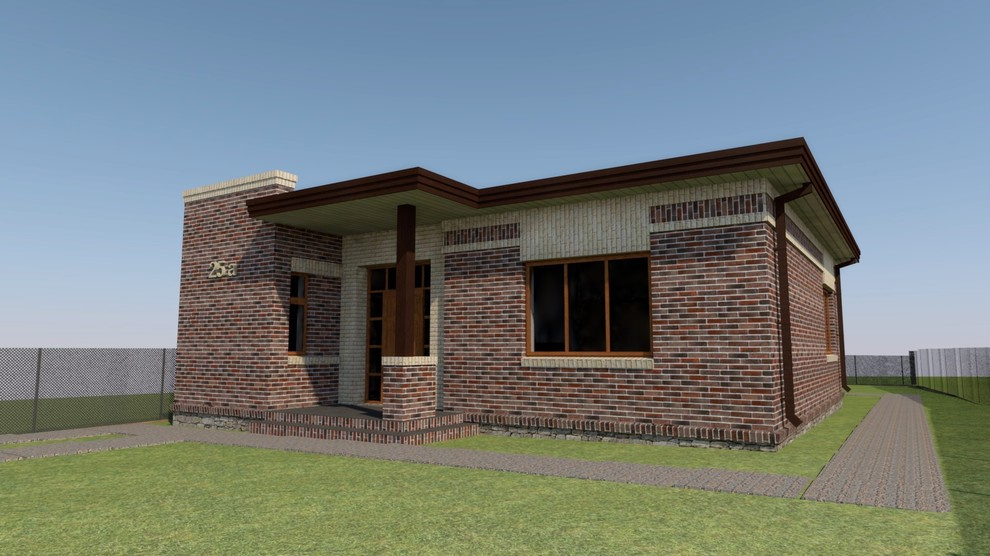 Обложка проекта: Коттедж в г. Азов 131 м. кв.