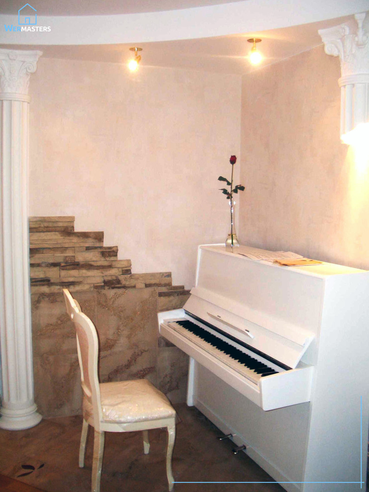 Четырехкомнатная квартира с штучным паркетом