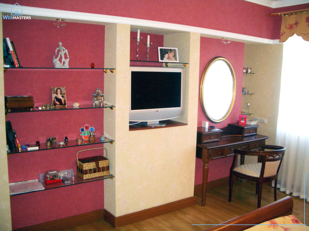 Четырехкомнатная квартира с штучным паркетом