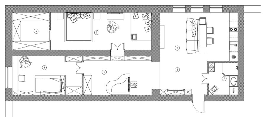 Мансарда в Хамовниках