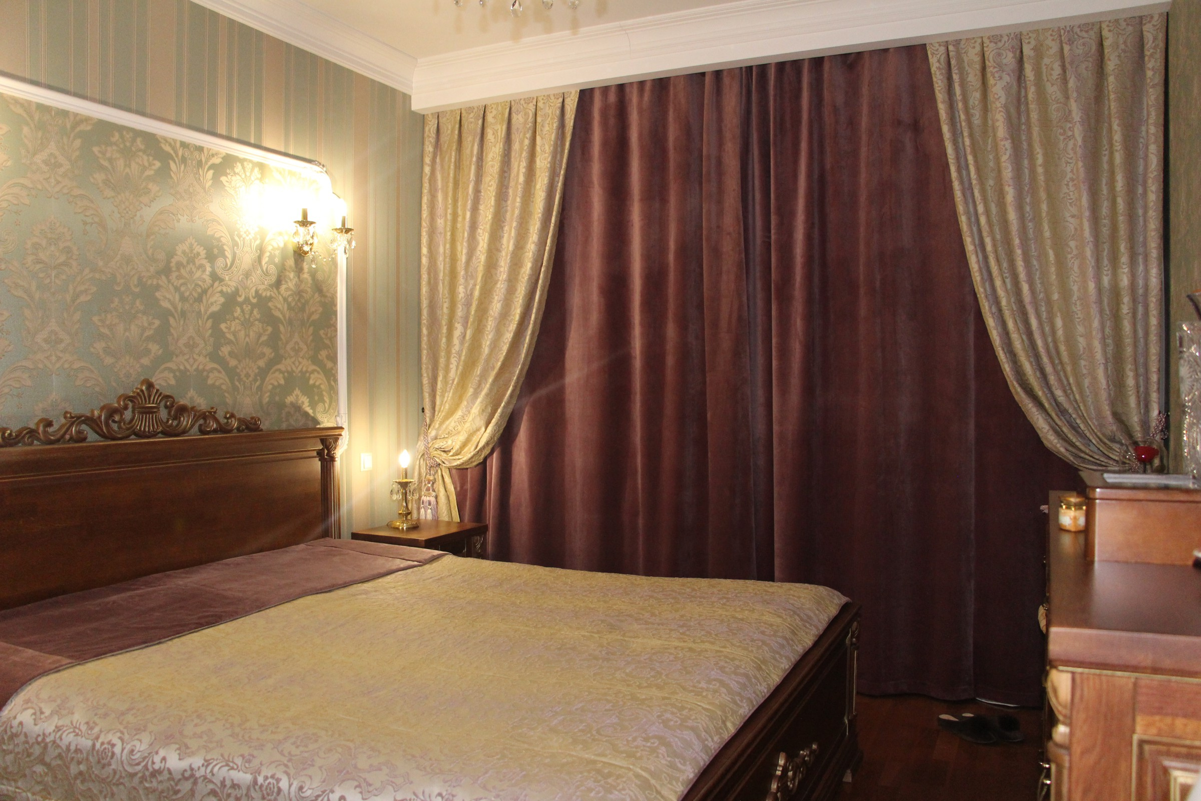 Спальня в классическом стиле