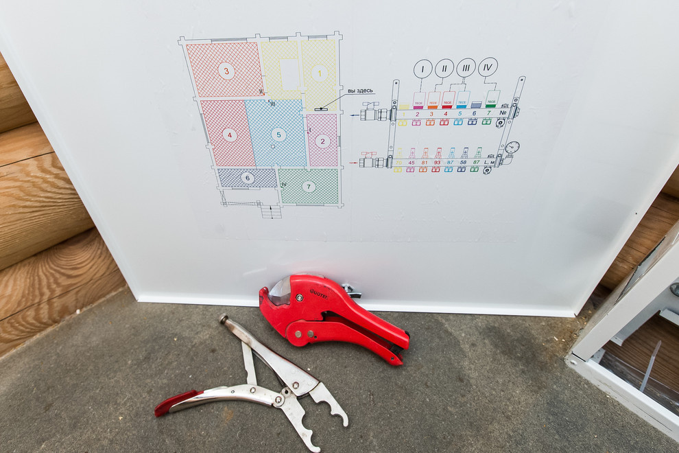 Бревенчатый дом в п. Родной