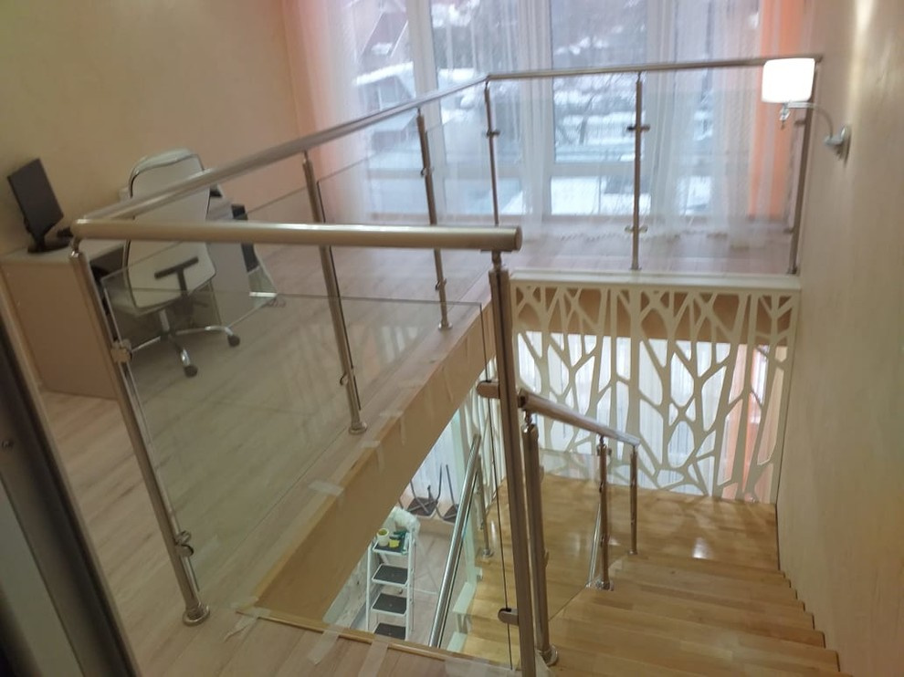 Стеклянное ограждение