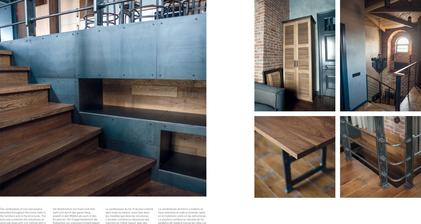 Публикация в Wood and Iron. Industrial Interiors