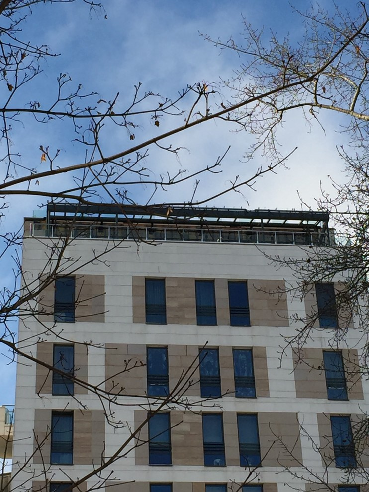 Казарменный. Москва. Зимний сад на крыше