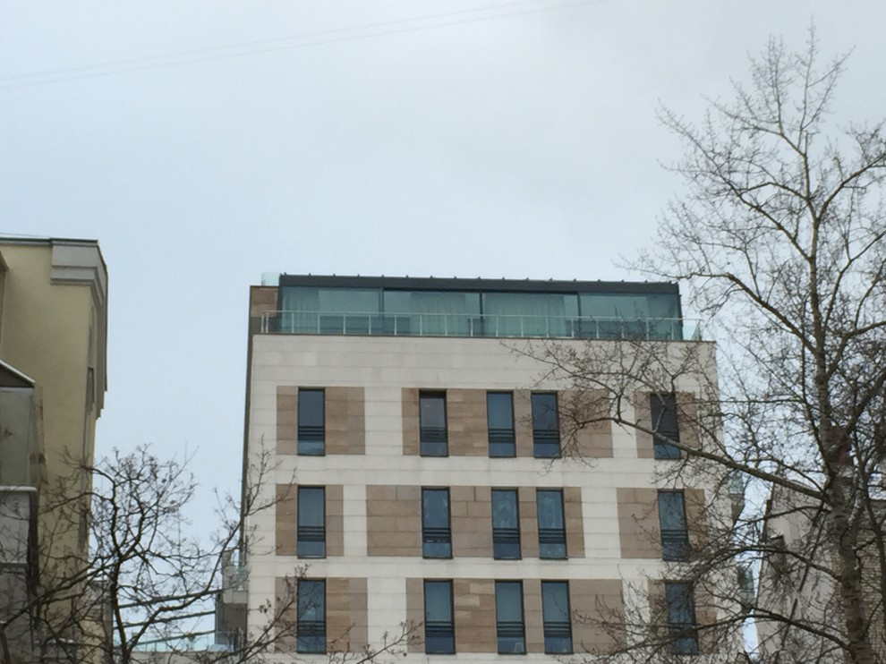 Казарменный. Москва. Зимний сад на крыше