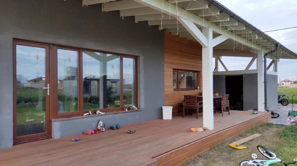 Дом 150м2 из газобетона для молодой семьи