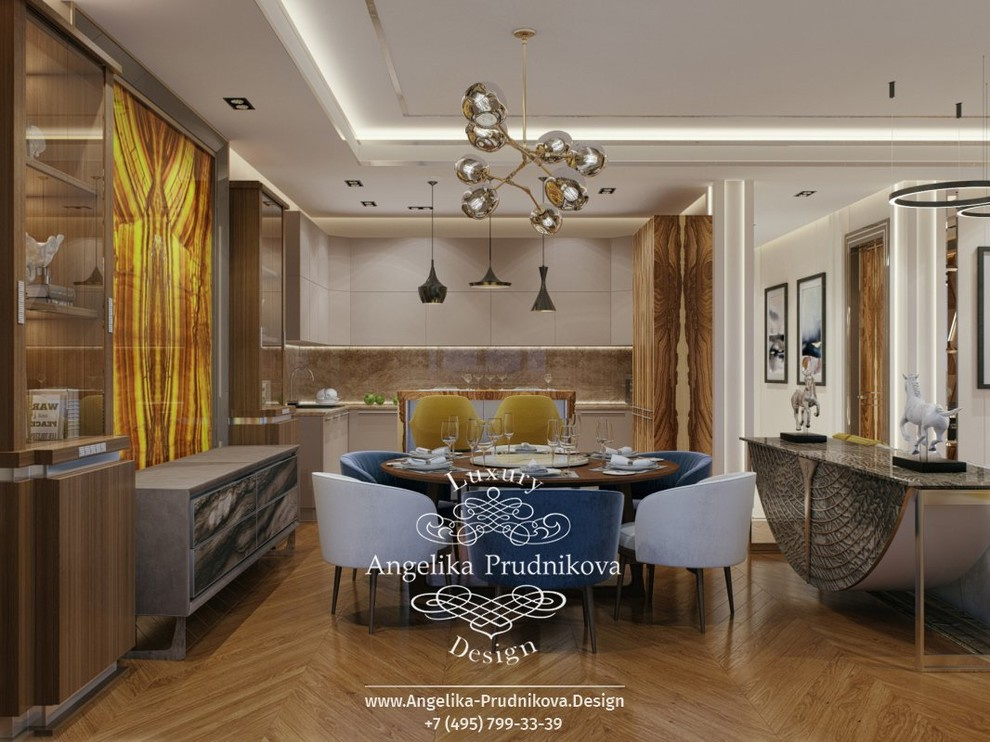 Дизайн-проект интерьера квартиры в ЖК BARRIN HOUSE в стиле лофт