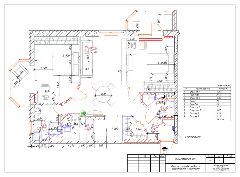Рабочие чертежи в программе ArchiCAD
