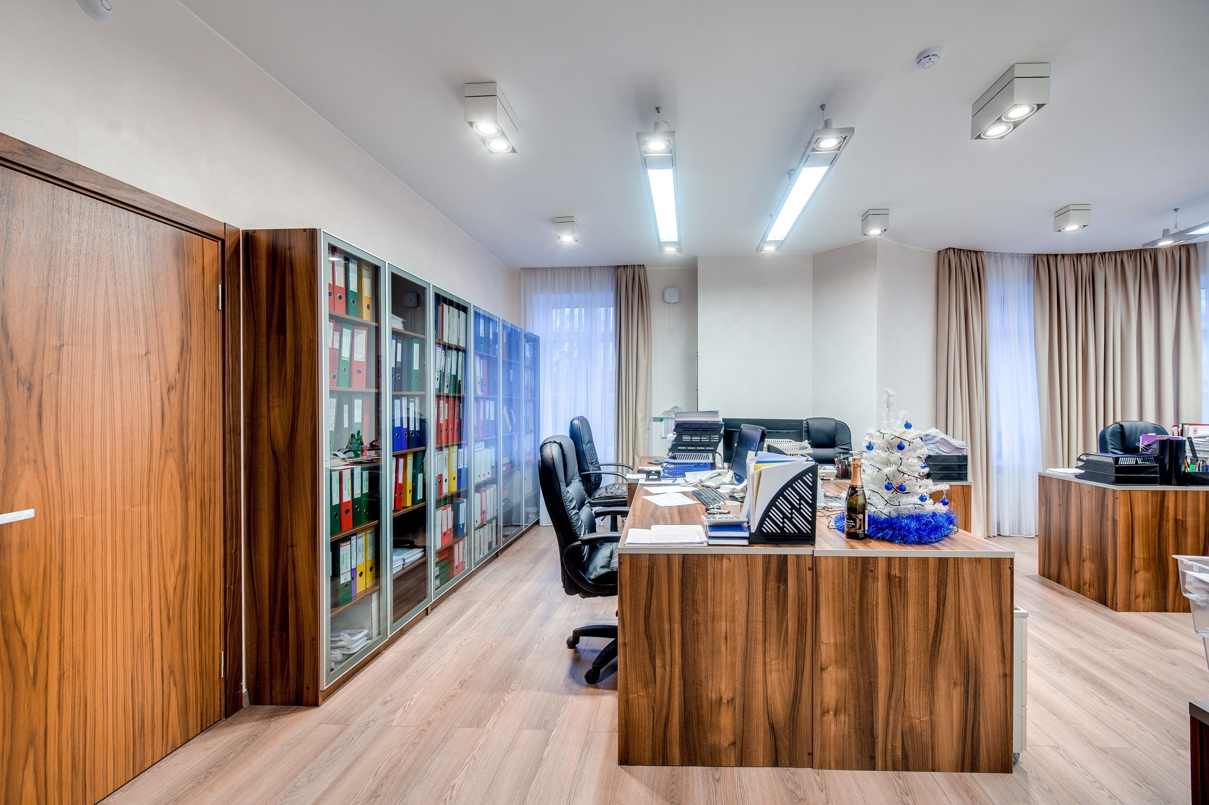 Офис "Балтийская целлюлоза" | Освещение офиса