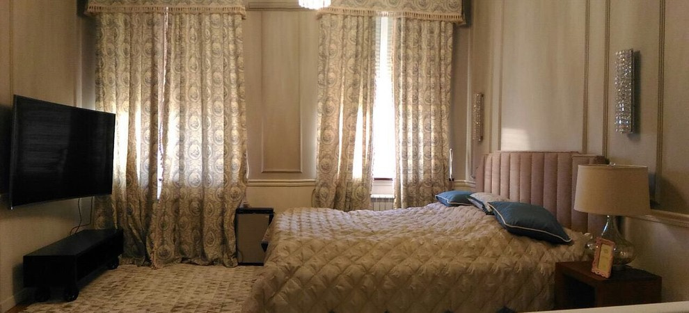 Реновация основной спальни в квартире.