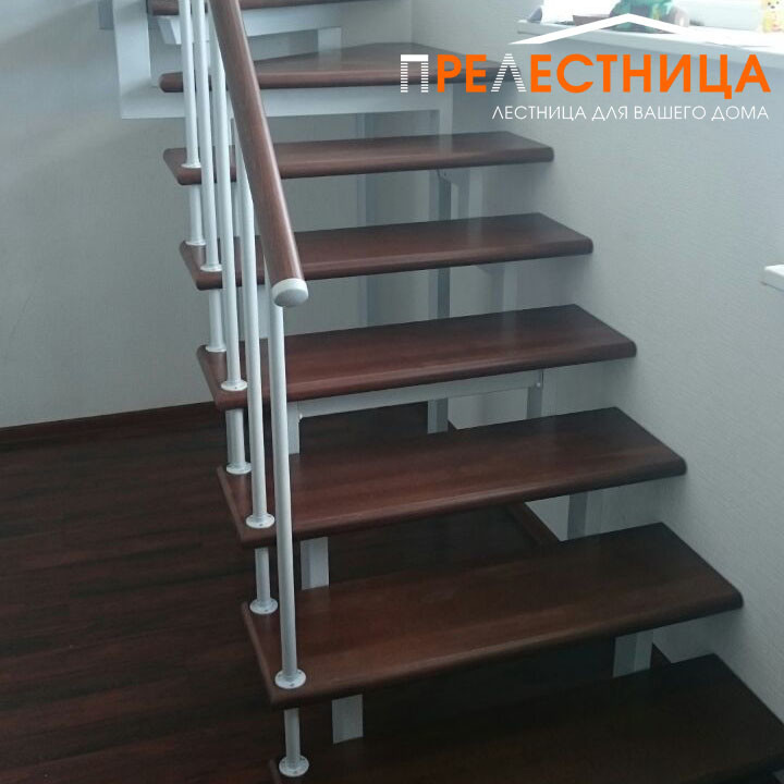 Лестница на двойном косоуре Тандем - 25