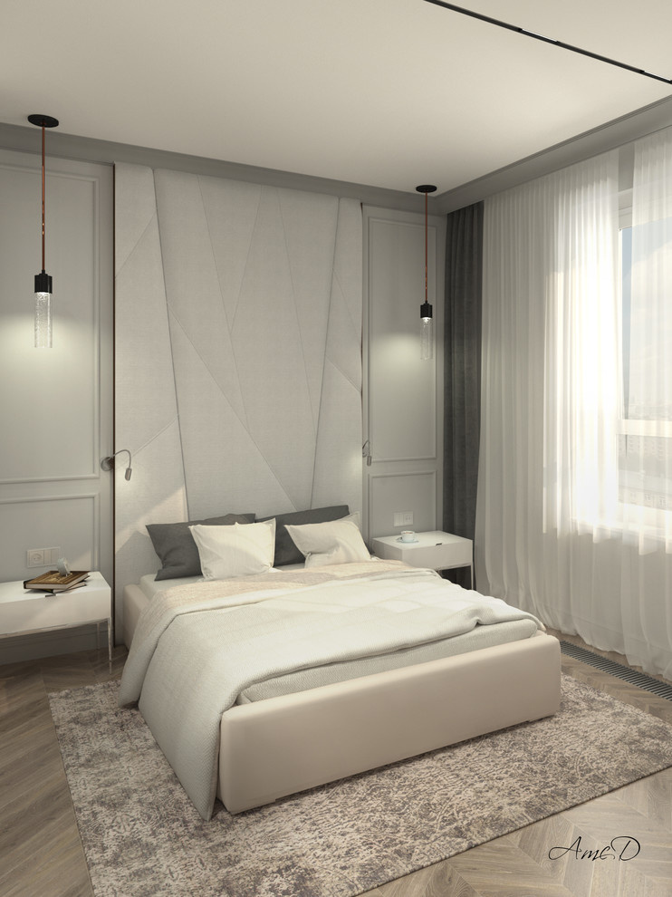 Спальня 17,8 м2 "Дыша туманами"