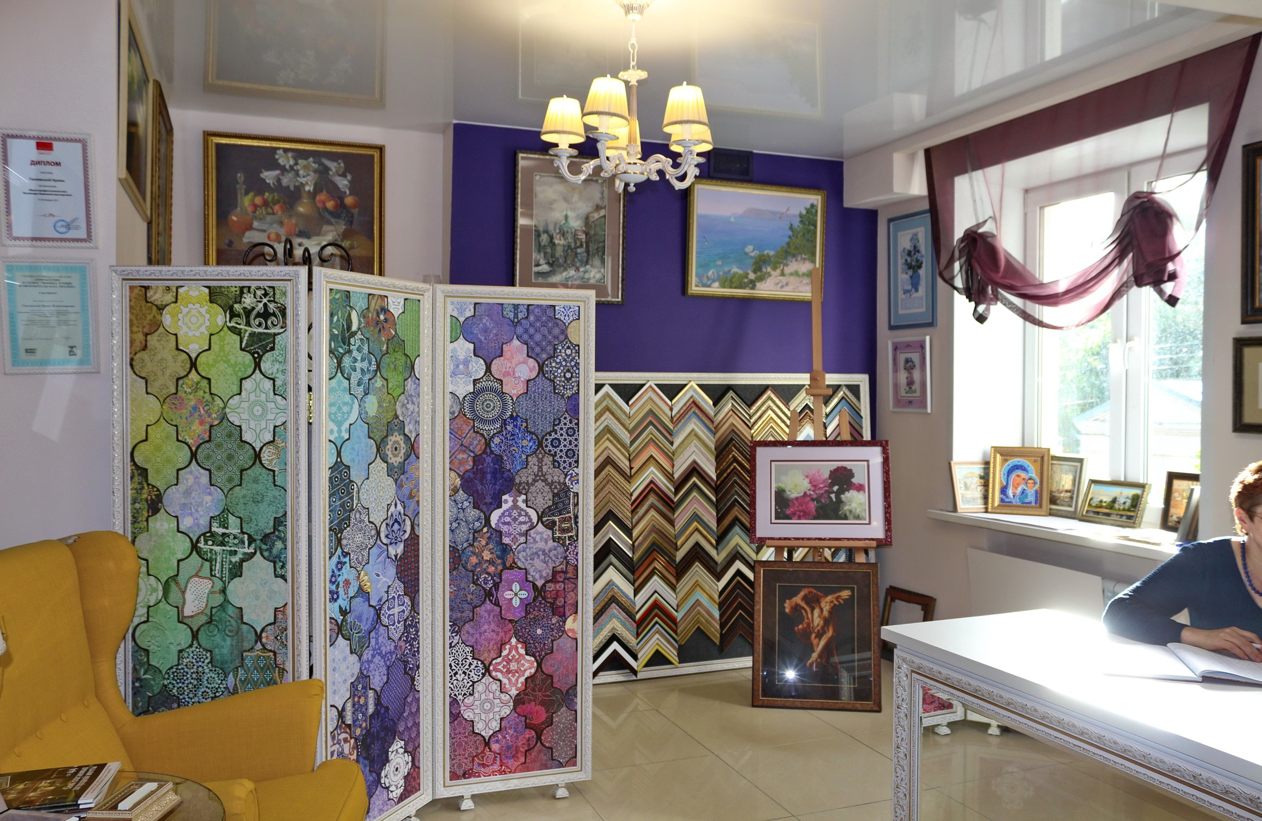 Дизайн студии Багета