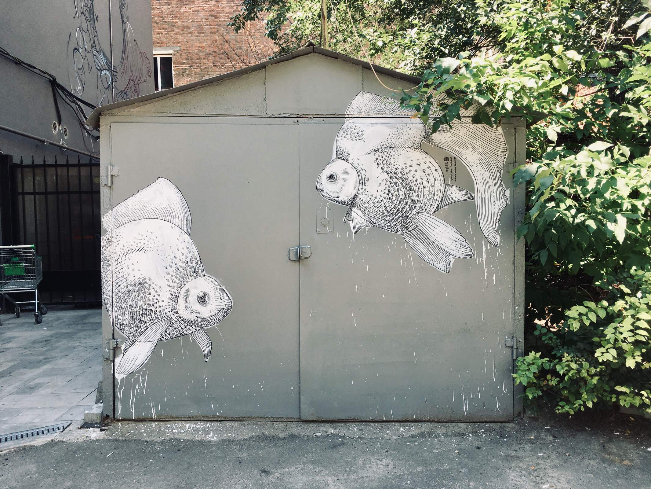 Стрит-арт проект "Гараж"