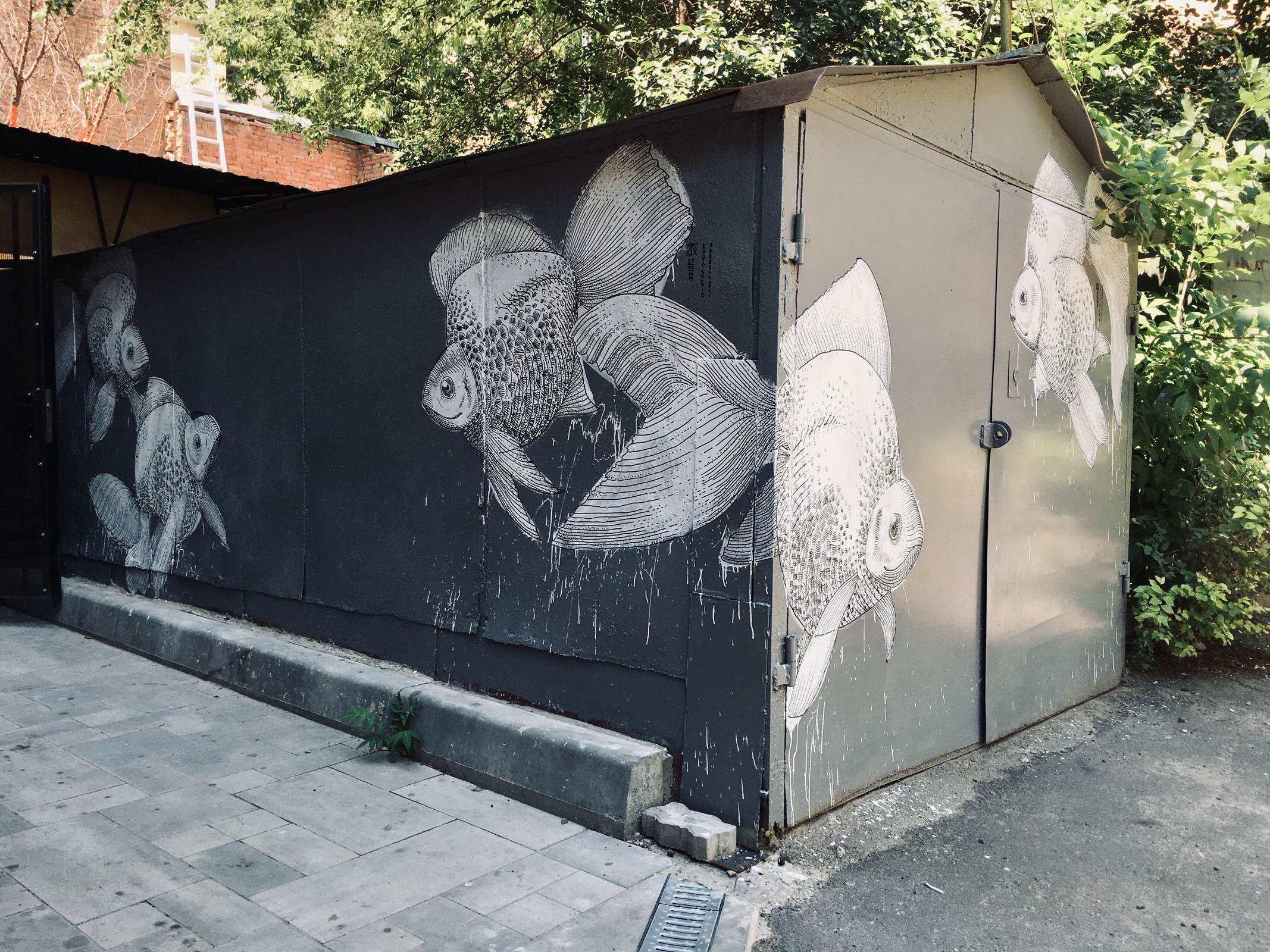 Стрит-арт проект "Гараж"