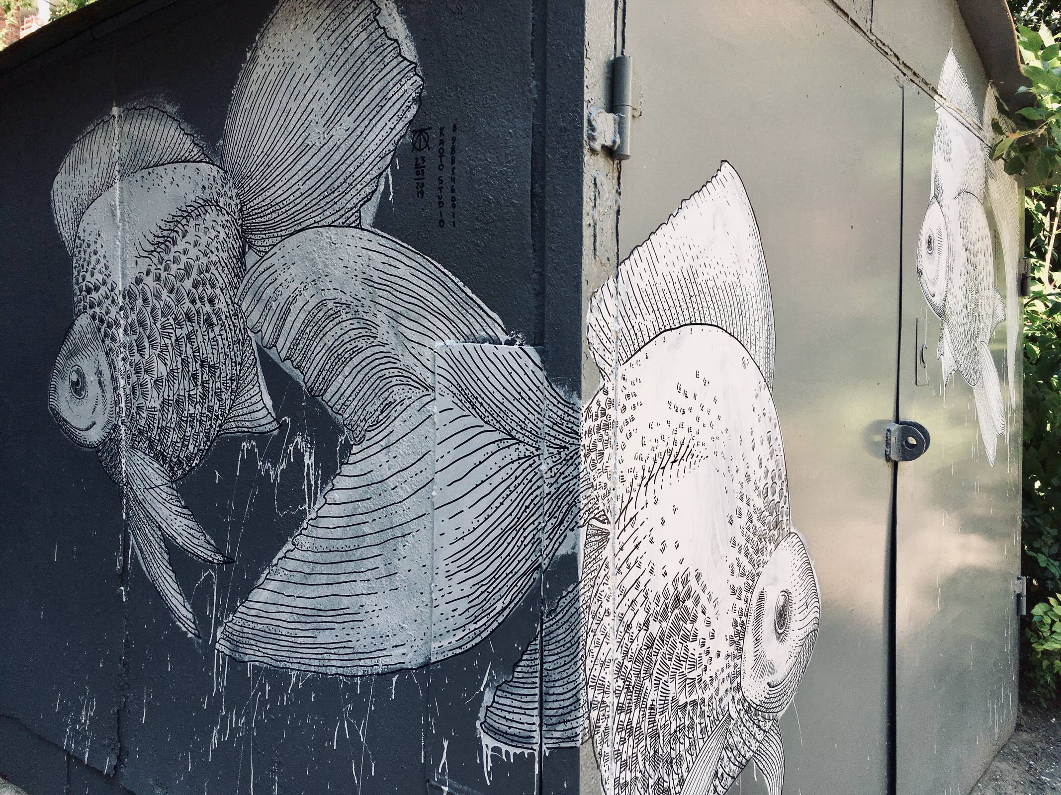 Стрит-арт проект "Гараж"