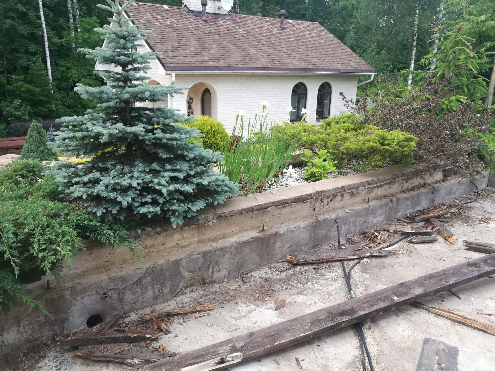 Терраса загородного дома