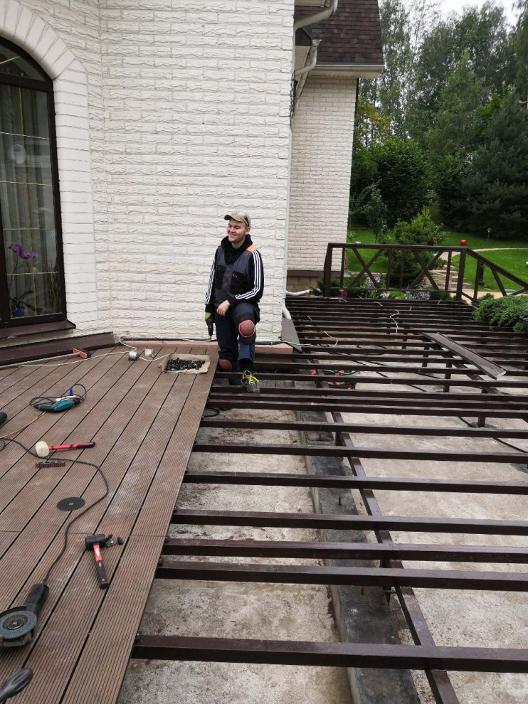 Терраса загородного дома