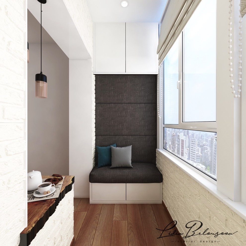 Балкон в скандинавском стиле