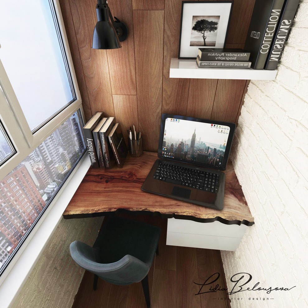 Балкон в скандинавском стиле