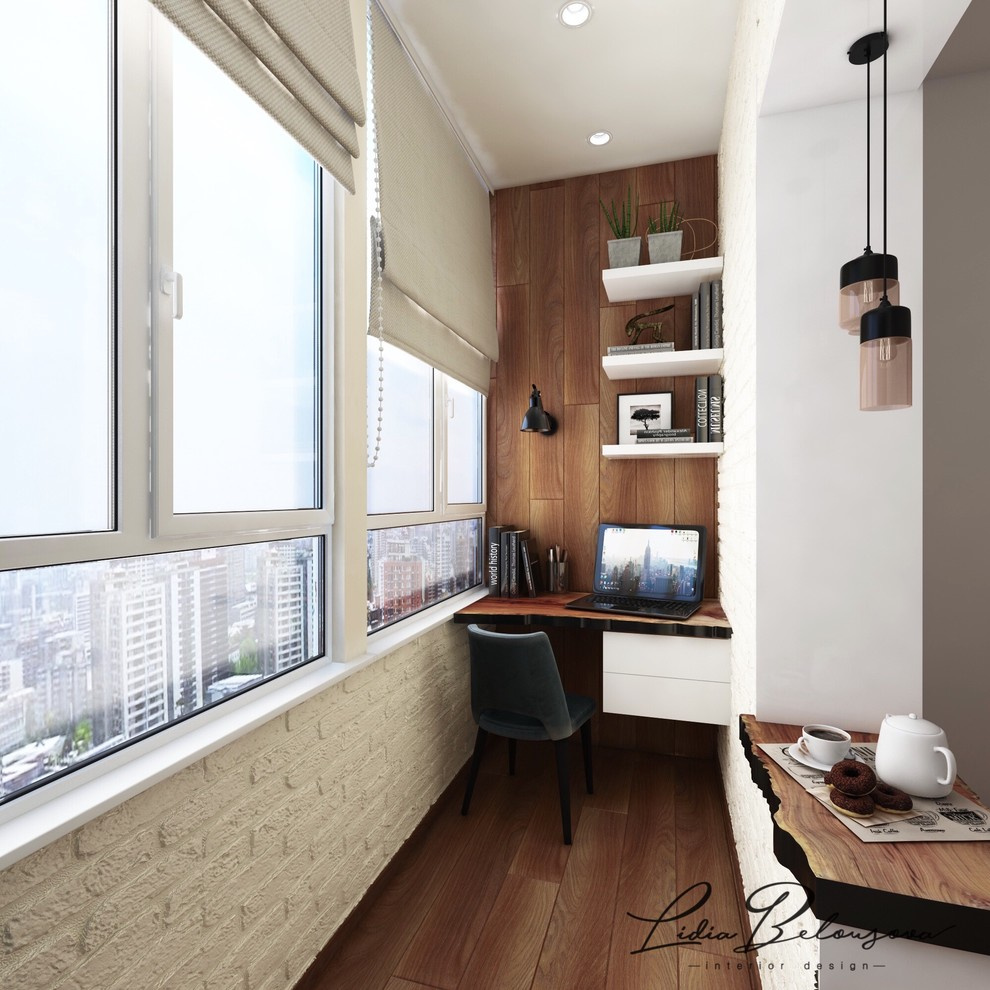 Обложка проекта: Балкон в скандинавском стиле