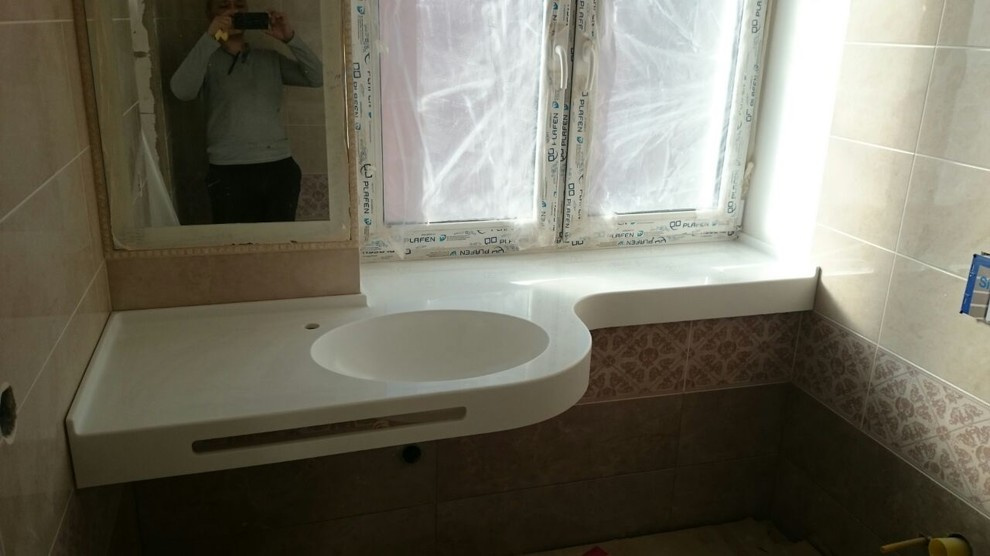 Столешницы в ванную