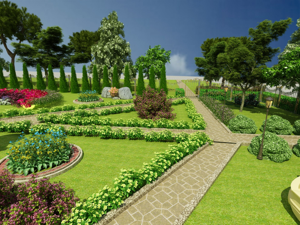 благоустройство территории храма св. тороицы в г ессетуки