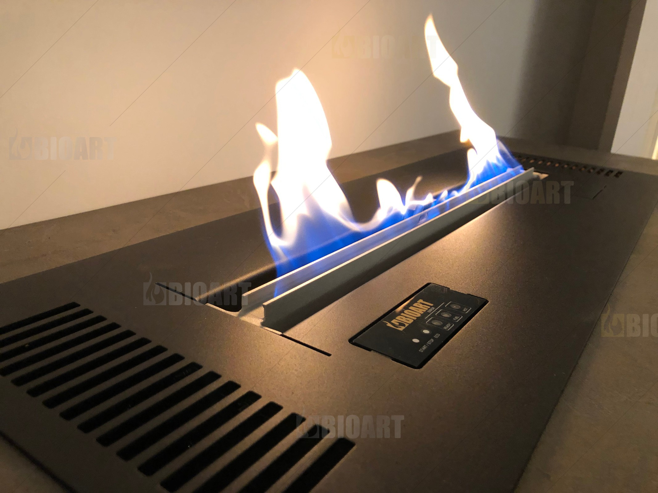 Автоматический биокамин Smart Prime в городской квартире