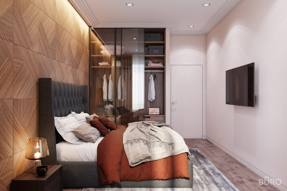Мягкий минимализм для квартиры 48 м²
