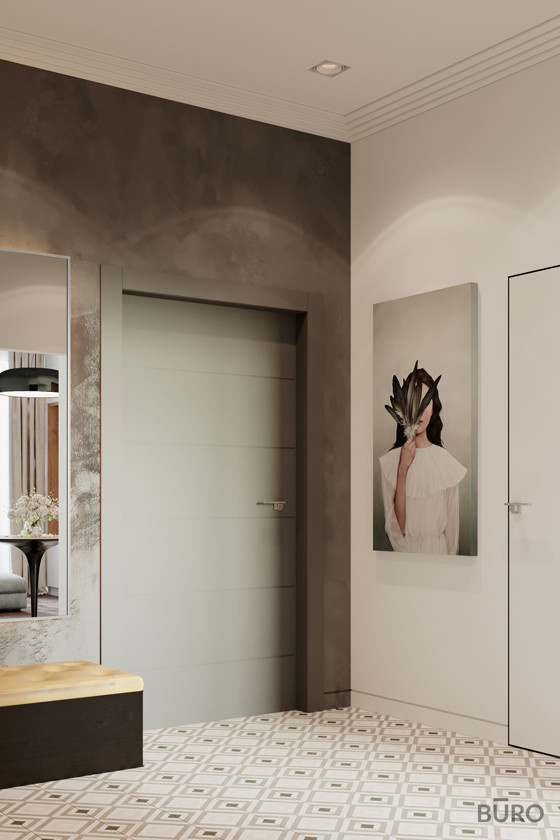 Мягкий минимализм для квартиры 48 м²