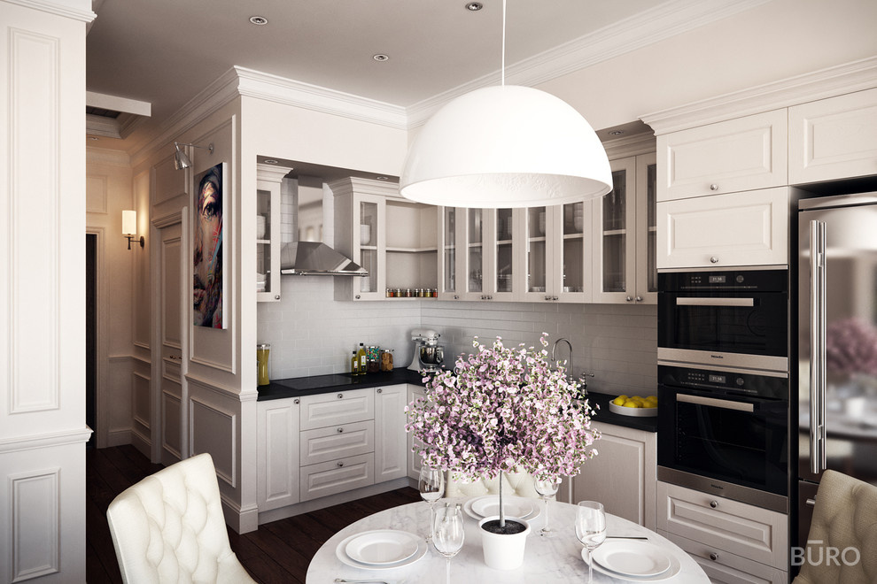 Американская классика  в квартире 70 м²