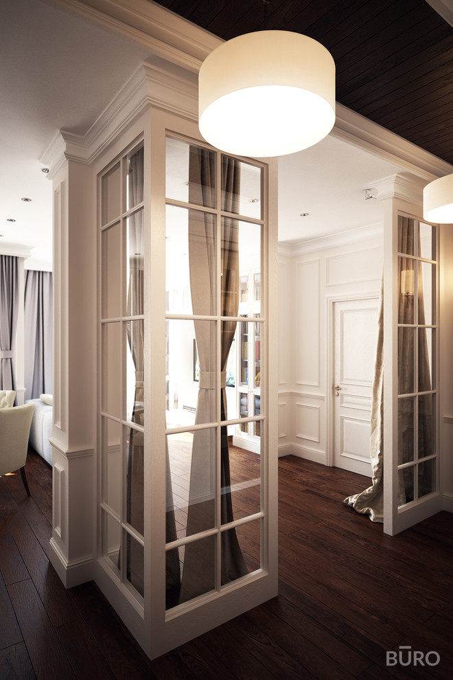 Американская классика  в квартире 70 м²