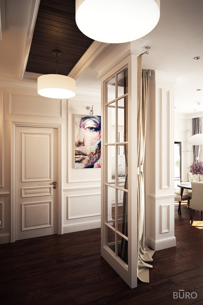 Американская классика  в квартире 70 м²