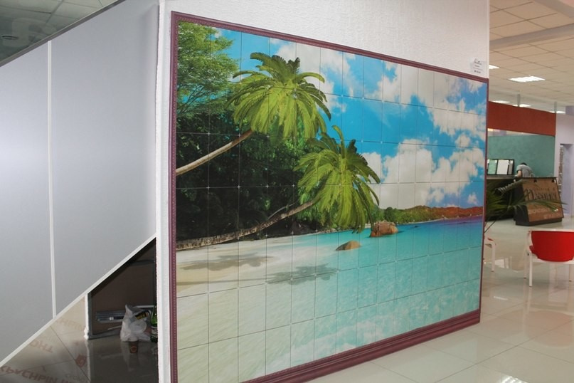 Панно на керамической плитке