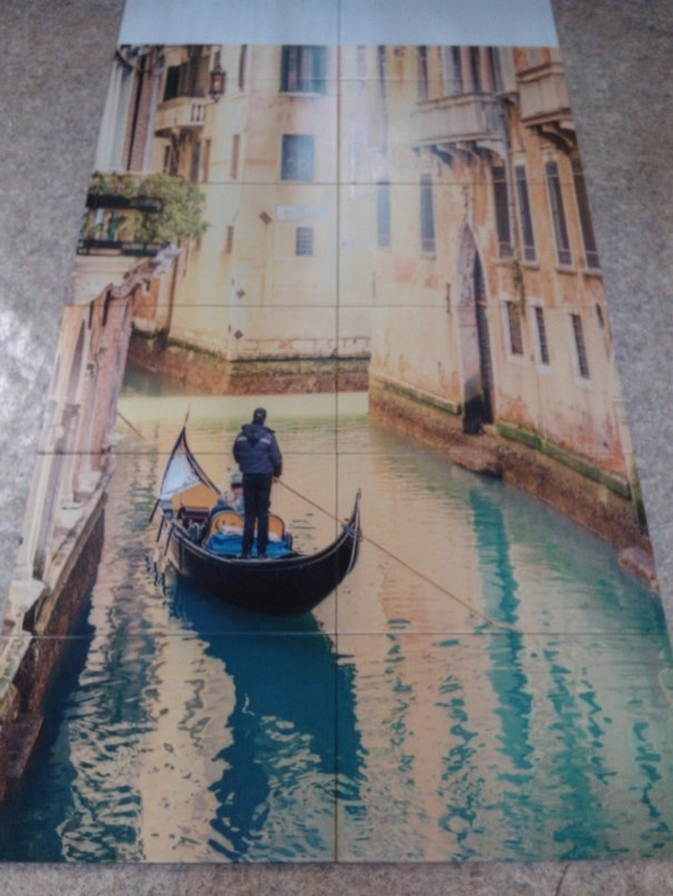 Панно на керамической плитке