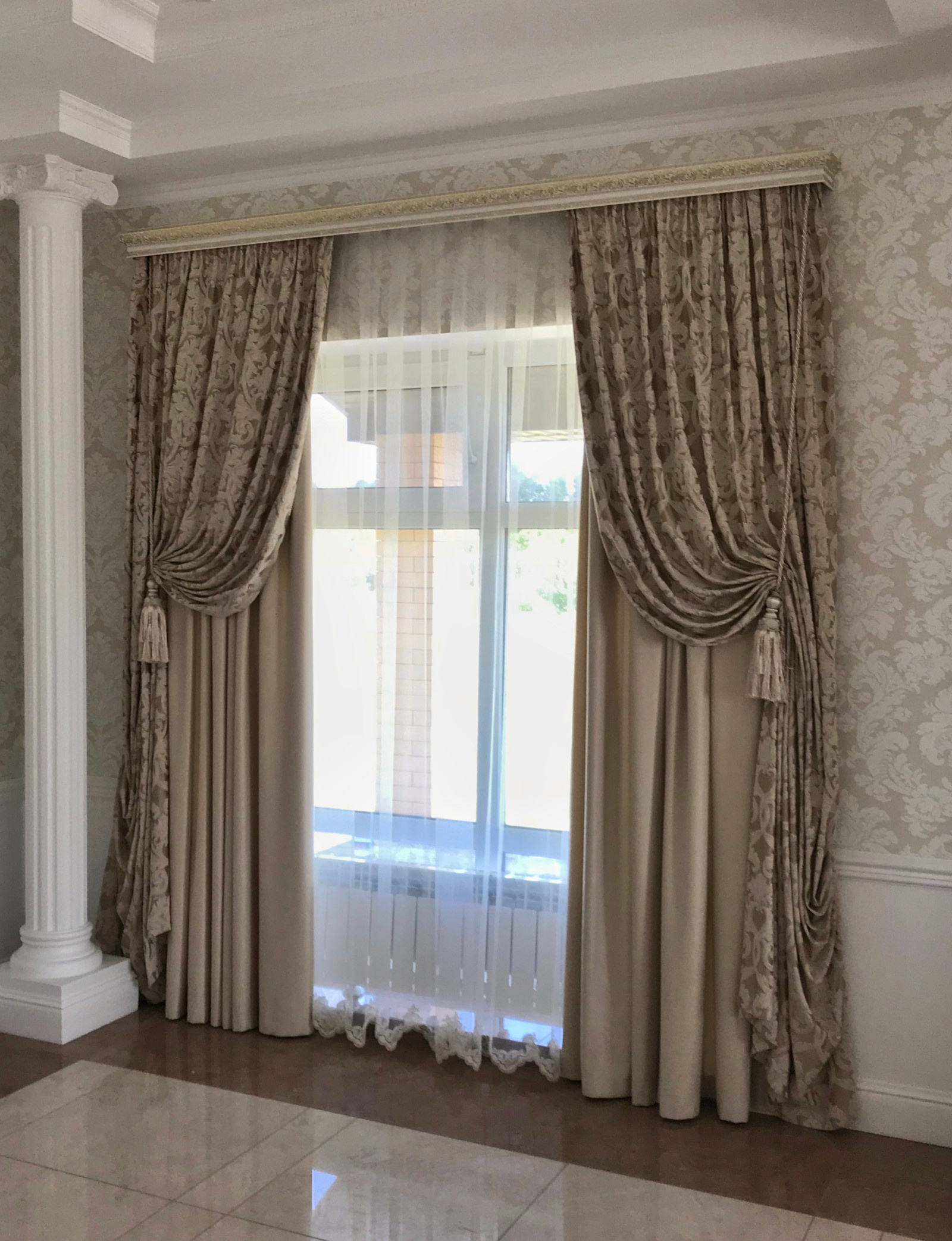 Текстильное оформление Гостиной