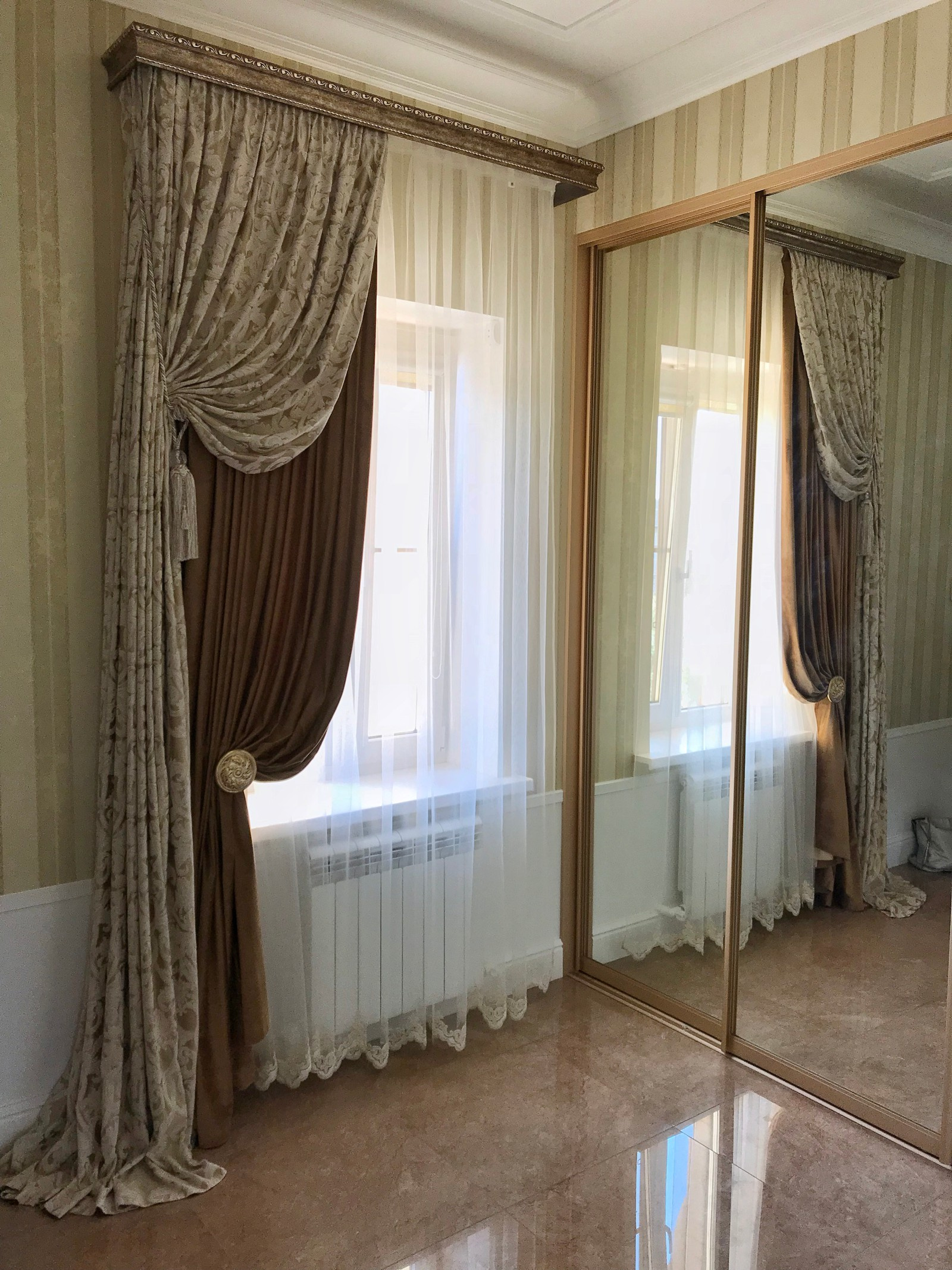 Текстильное оформление прихожей