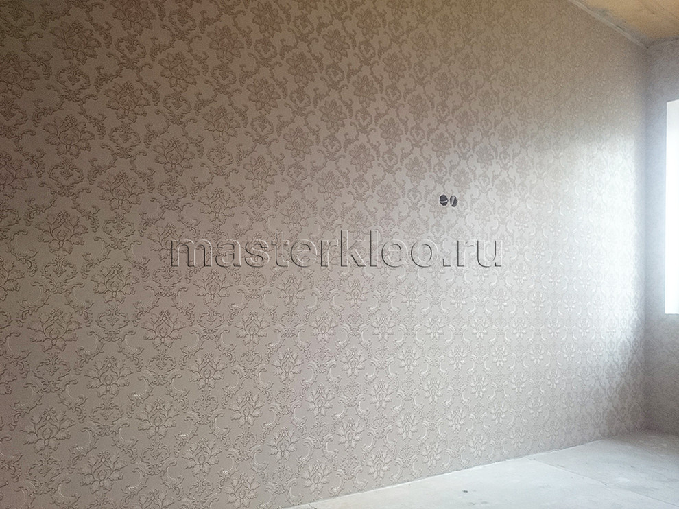 Фото поклейки обоев в квартире, ул. Ленина, д.30