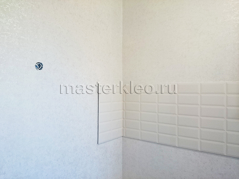 Фото поклейки обоев в квартире, ул. Ленина, д.30