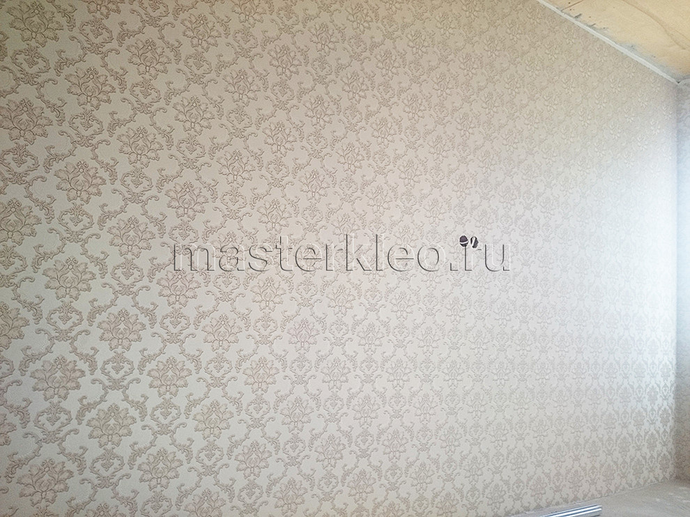Фото поклейки обоев в квартире, ул. Ленина, д.30