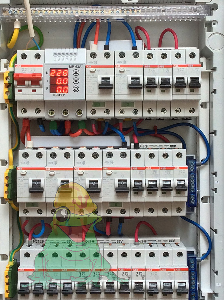 Монтаж электрощитка